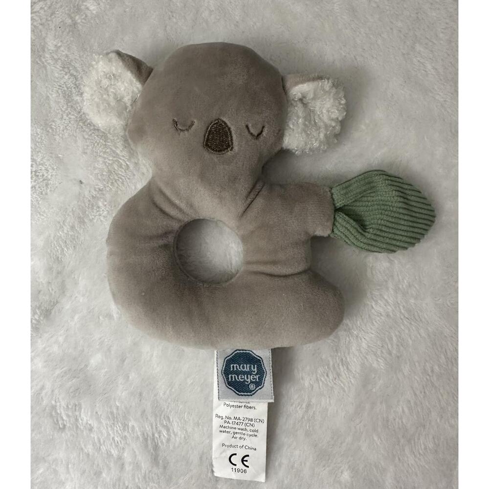 Mary Meyer Koala Bear baby soft rattle Teether